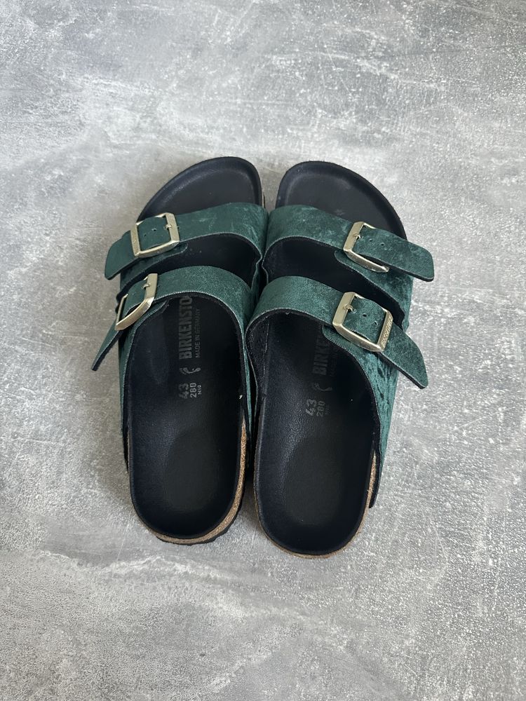 Мужские шлепанцы Birkenstock размер 43 28 см оригинал