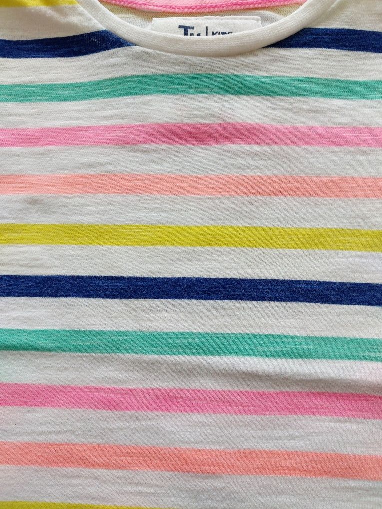 Krótkie spodenki ogrodniczki jeans Tu rozmiar 80/86