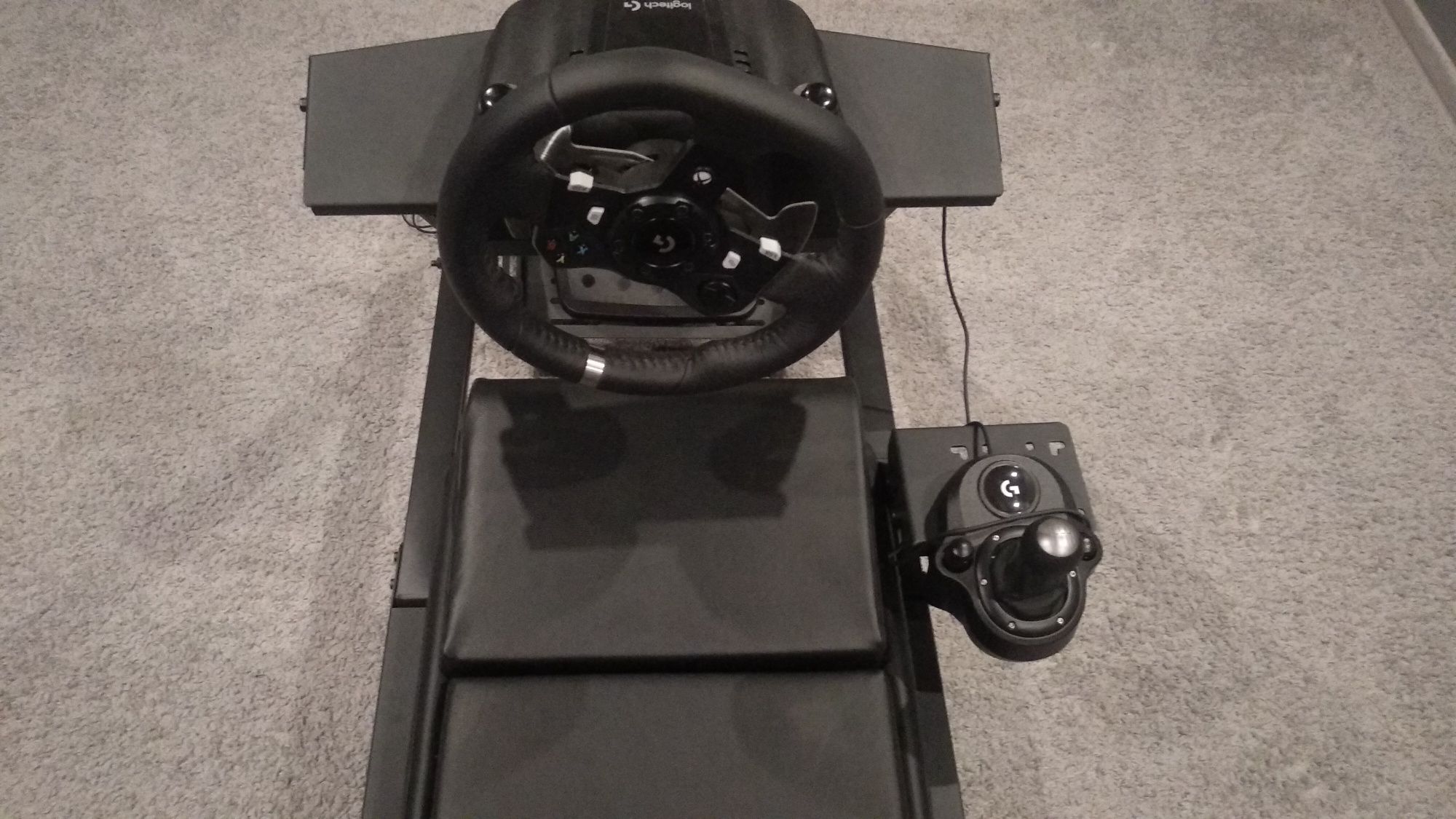 Zestaw Next Level Racing F-GT + kierownica Logitech G920 + Shifter 941