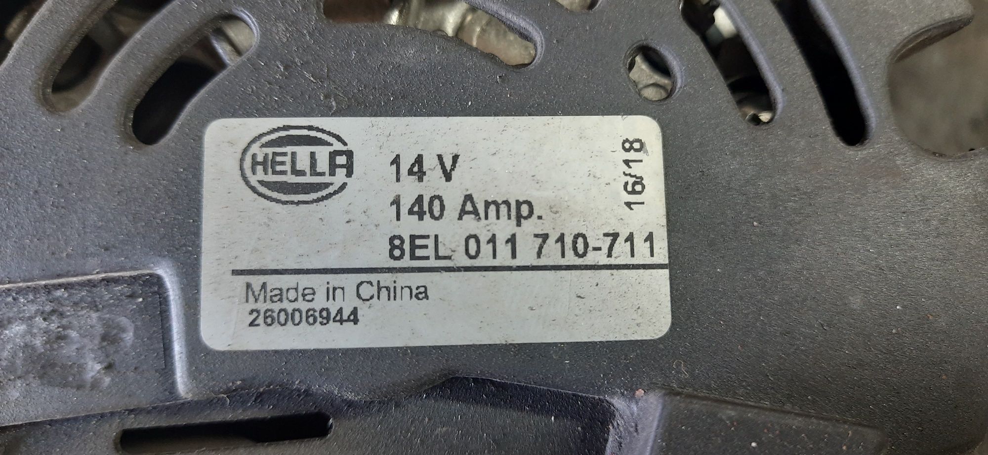 Alternator Audi A4 B6 3.0 V6 140A