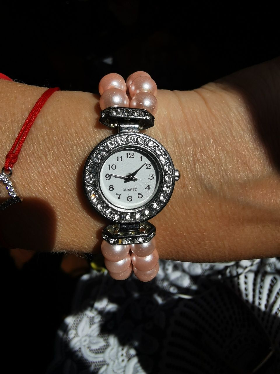 Zegarek damski Perłowy