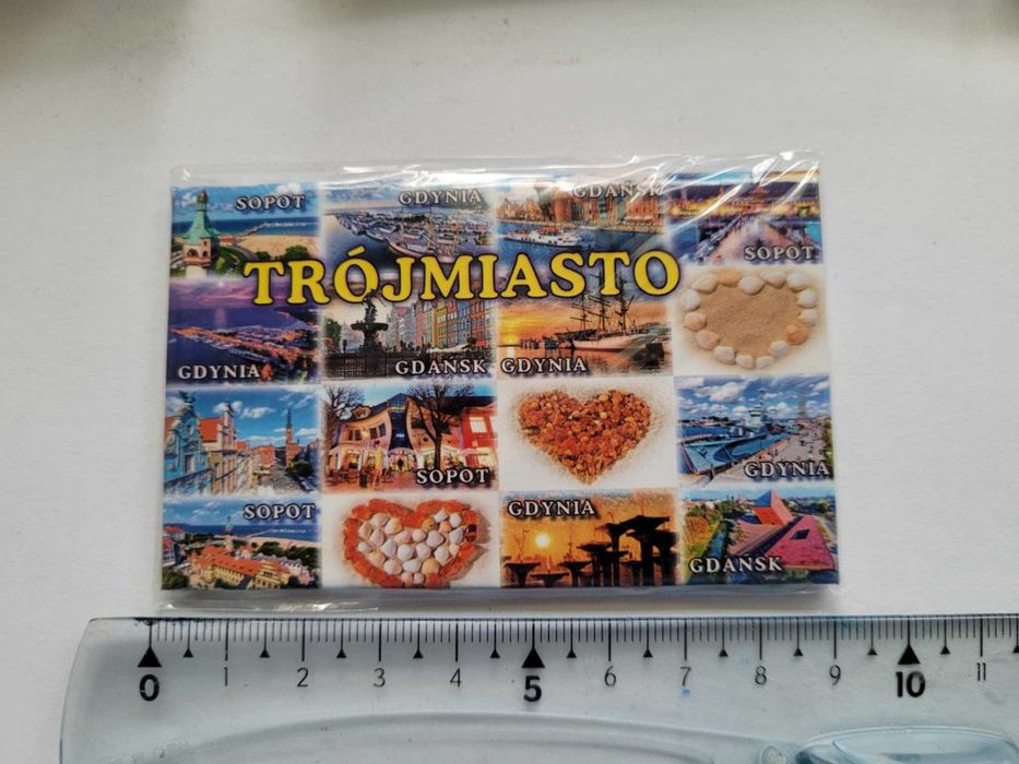 Magnes na lodówkę - 649c. TRÓJMIASTO