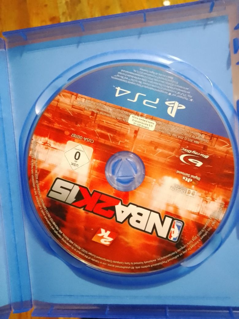 Gra na ps4 NBA 2k15