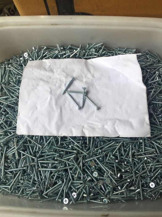 Wkrety 4 x 35mm srebrne