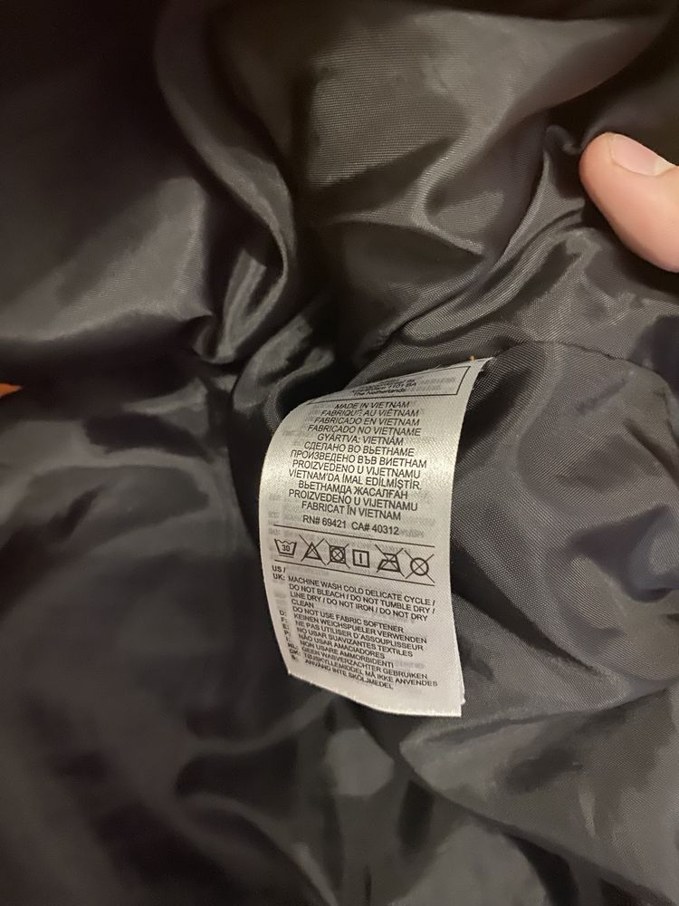 Оригінальний чоловічий великий пуховик Reebok XXL