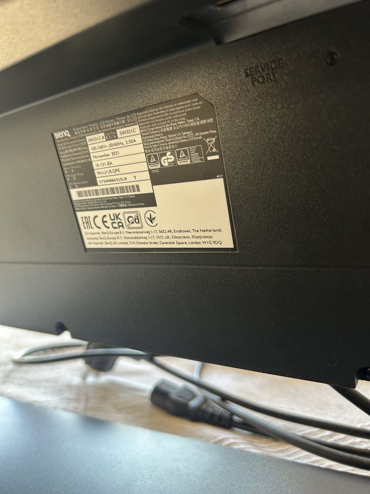 MonitorLCD BENQ Model SW321C