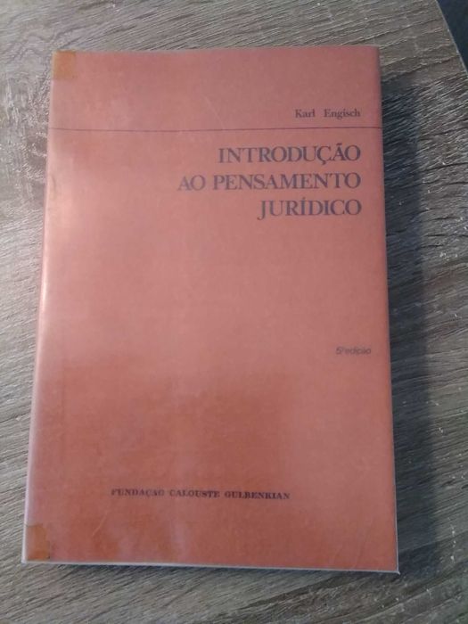 Introdução ao pensamento jurídico por Karl Engisch