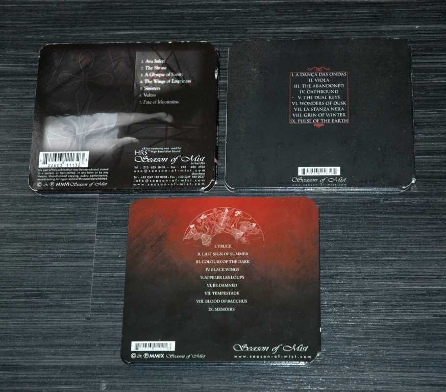 AVA INFERI - Zestaw trzech albumów.3xCD. Season Of Mist. Gothic Doom.