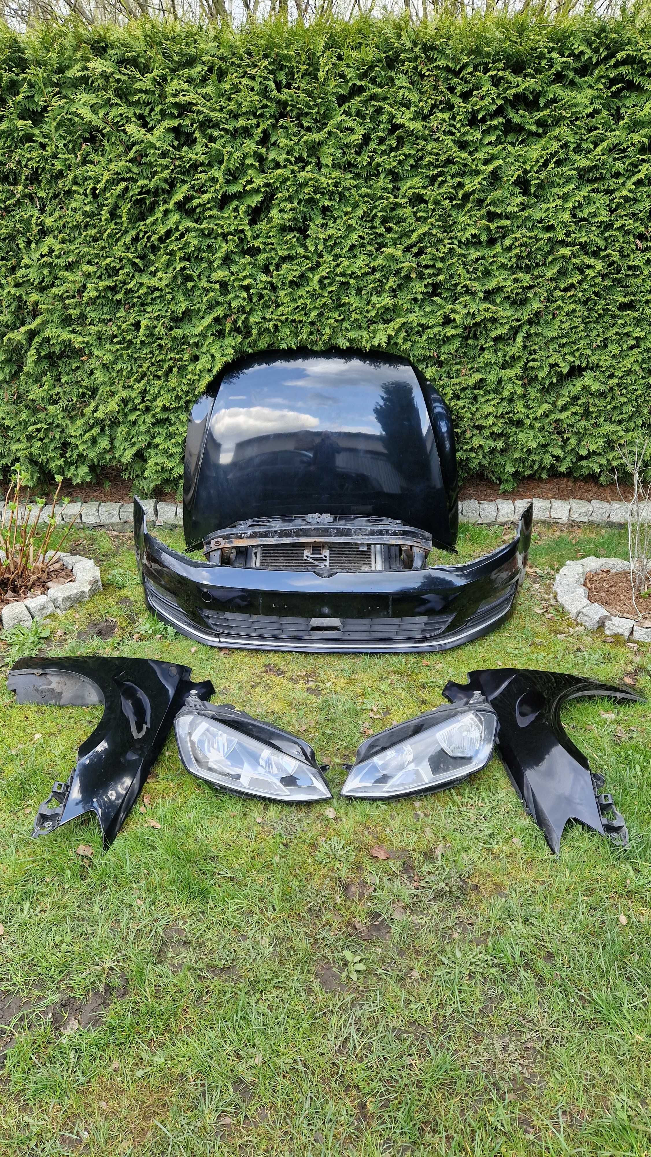 VW Golf 7 maska zderzak drzwi hb lc9x klapa lampa silnik crb skrzynia