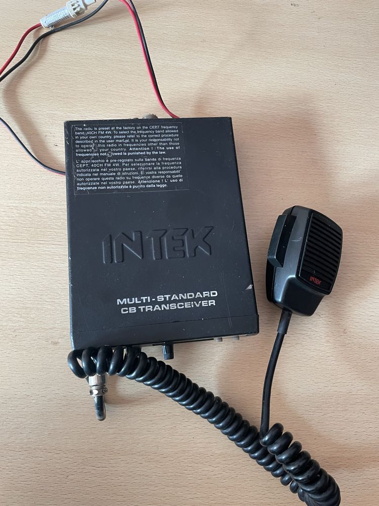 CB transceiver radio intek