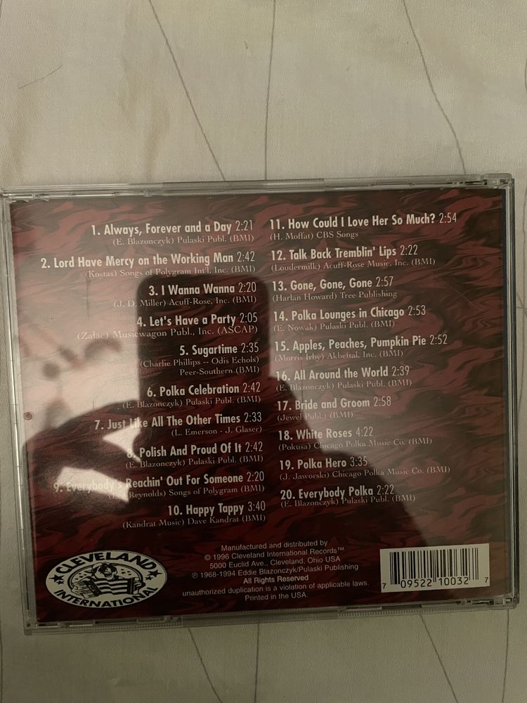 CD Eddie blazonczyk