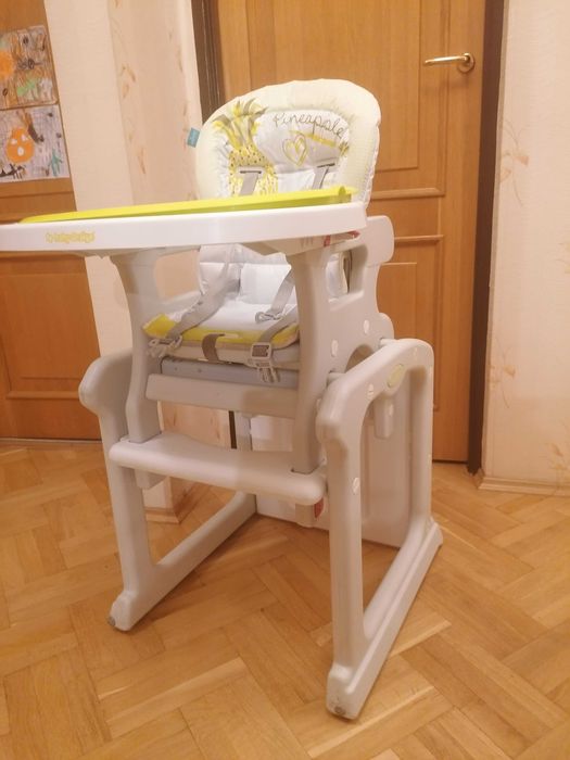 2 w 1_Krzesełko do karmienia/stoliczek z krzesełkiem_Candy Baby Design