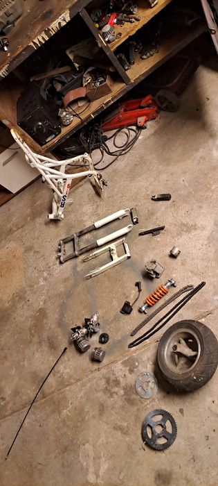 Sprzedam części pocket bike mini cross