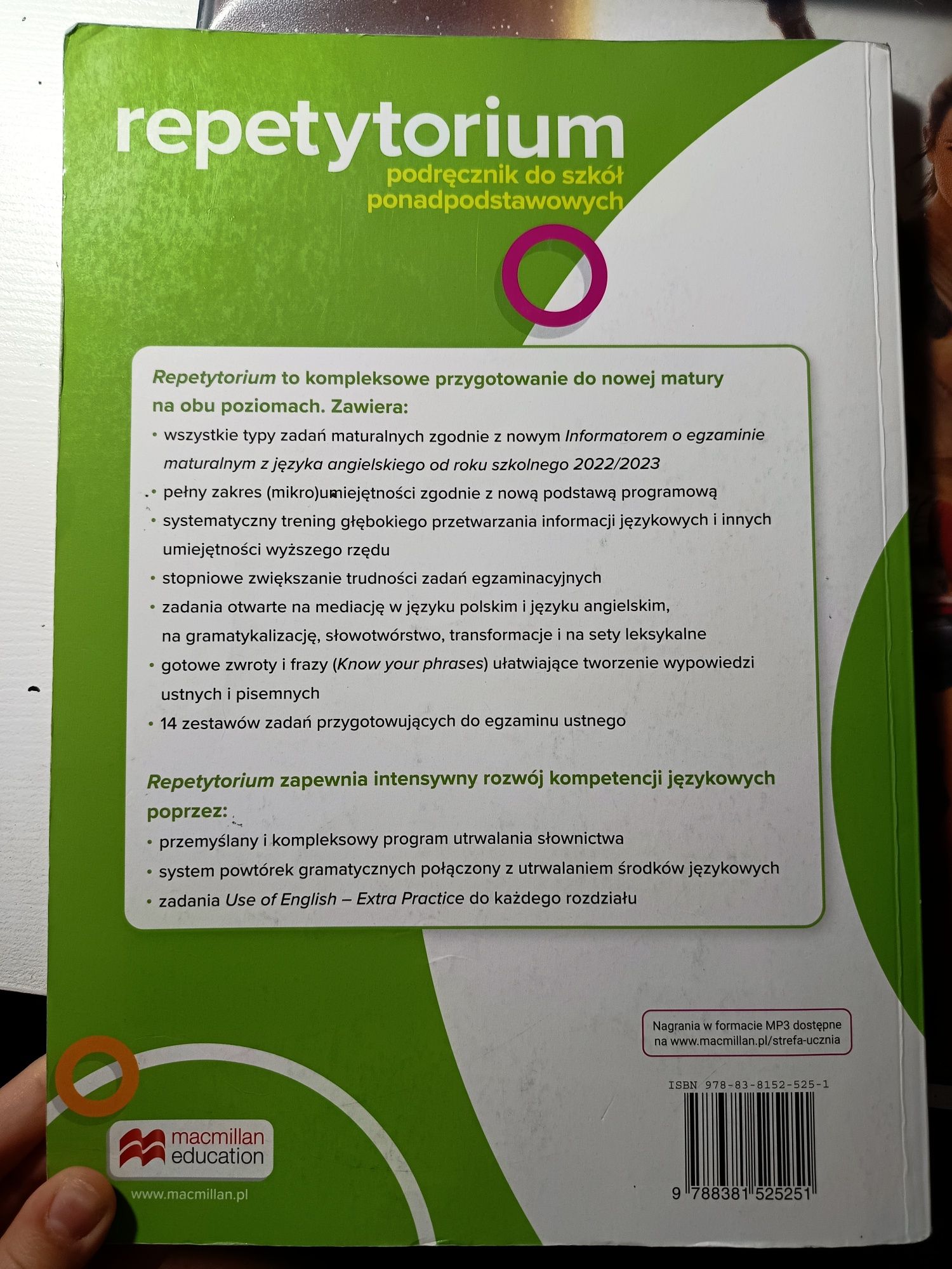 Repetytorium. Podręcznik do szkół ponadpodstawowych