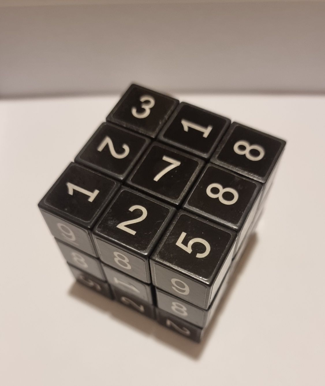 Kostka sudoku 3x3 czarna