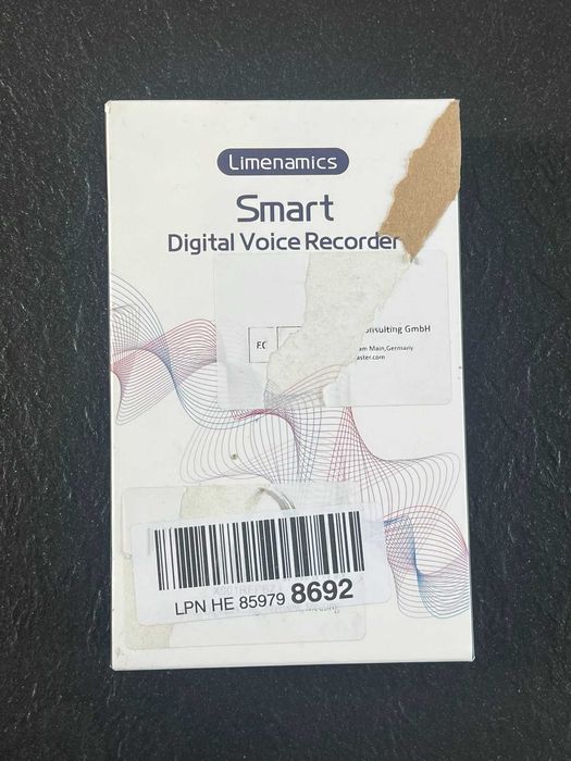 Dyktafon miniaturowy z redukcją szumów 80 GB do nagrywania głosu