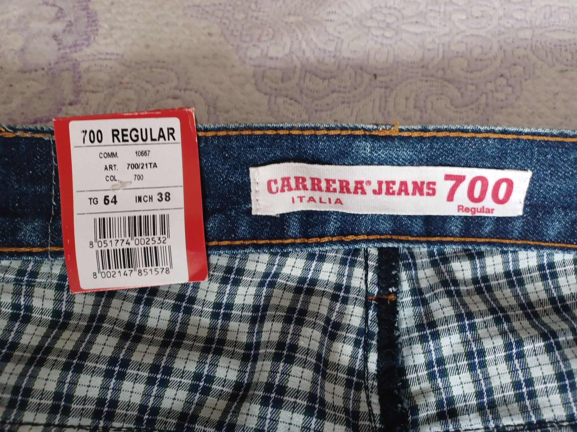 Джинси чоловічі 54/38 Carrera jeans 700