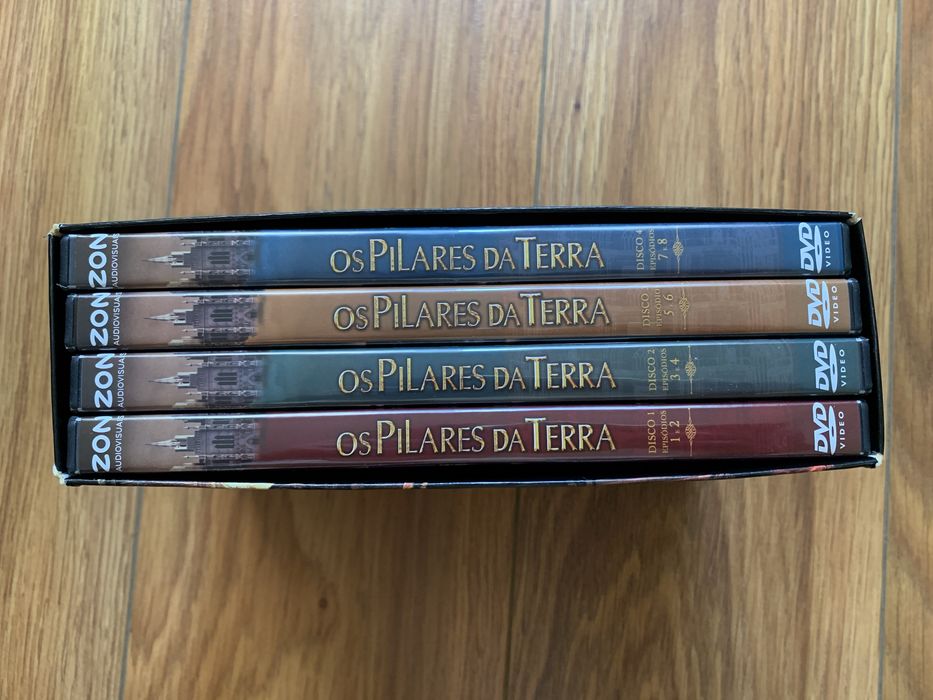 Os Pilares da Terra - 4 dvds