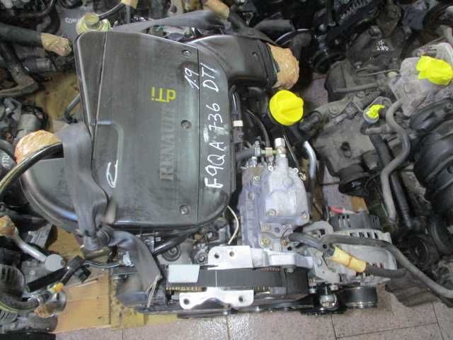 Motor completo Renault Megane e Scenic 1.9DTI 98cv F9Q736