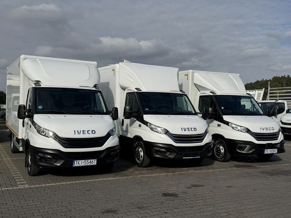 Iveco Daily 35C16 V  Kontener Winda Na Bliźniaku Bliźniacze (Master, Sprinter, Volkswagen)