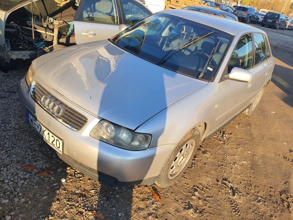 audi a3 8L lift Ly7w maska zderzak lampa grill błotnik drzwi zbiornik paliwa szyba lusterko