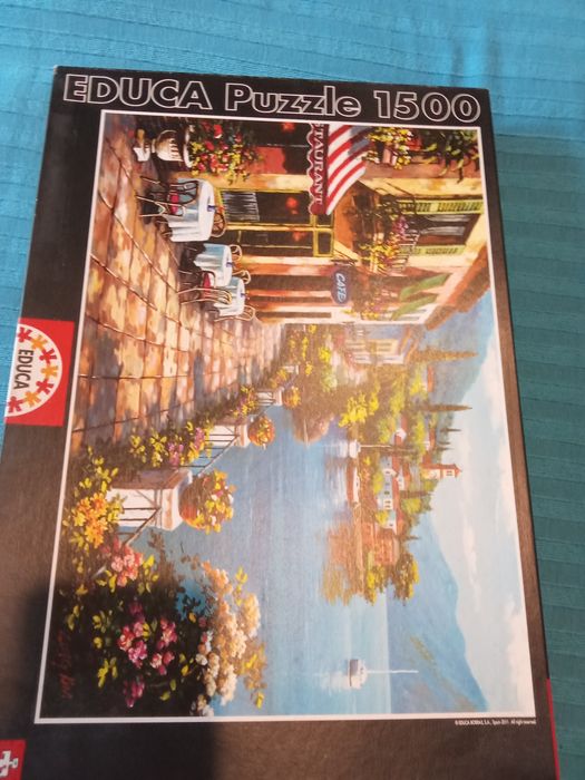 Puzzle completo marca EDUCA com  1500 peças