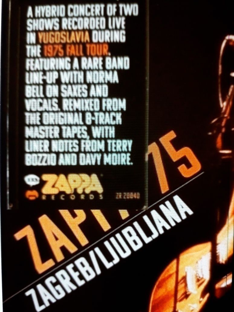 Niezapomniane koncerty FRANK ZAPPA- Live 2 CD.