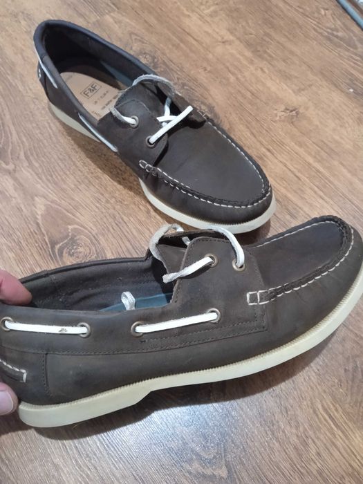 Продам чоловічі шкіряні мокасини бренду F F