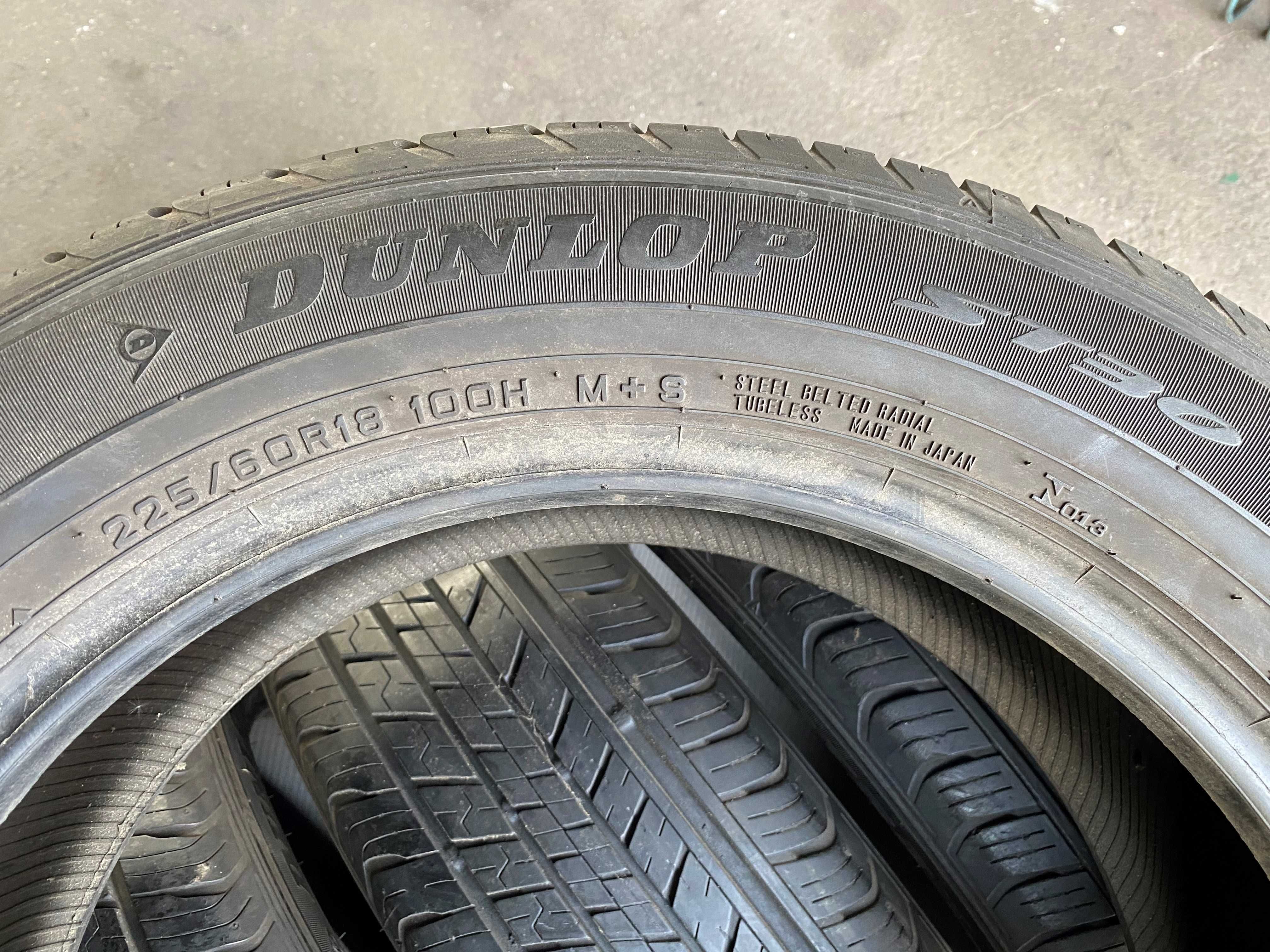 Komplet opon Dunlop 225/60 R18