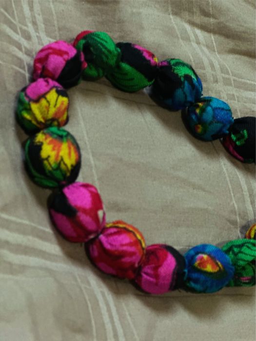 Намисто з хустки