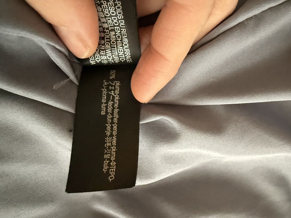 Пуховик Zara натуральний пух-перо 10-13 років