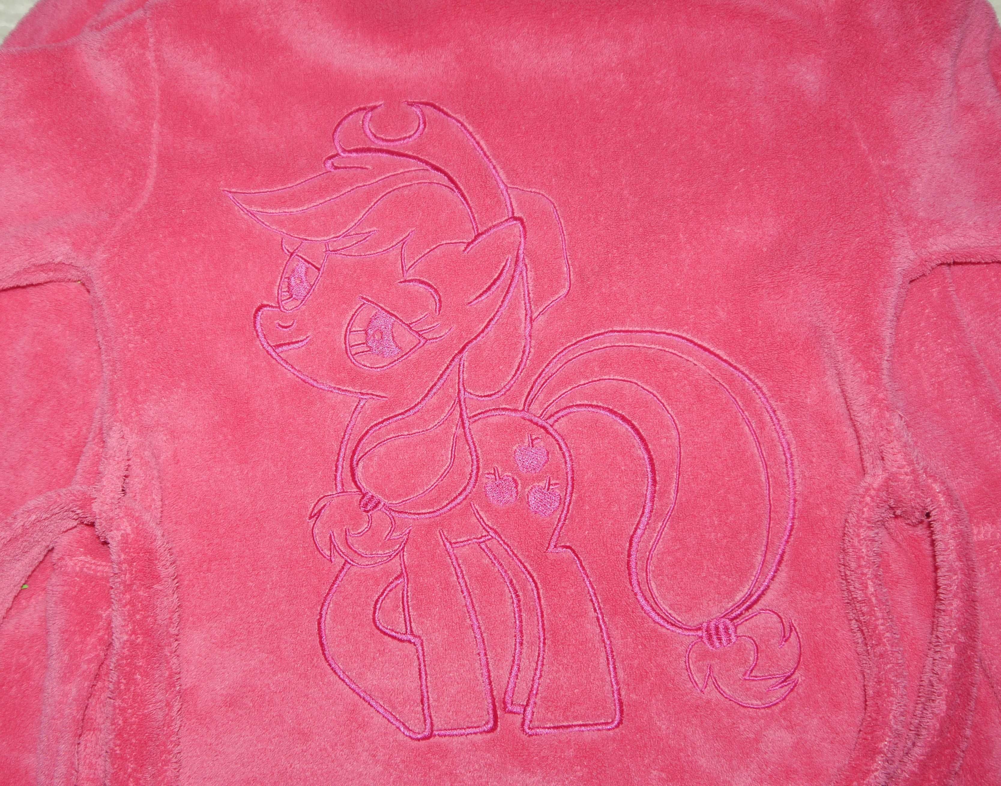 Szlafrok Pony dla dziewczynki roz.104 Smyk - idealny nad morze :)