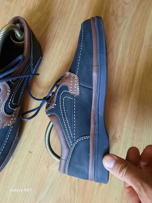 Мужские новые кожаные туфли Clarks 41 p.