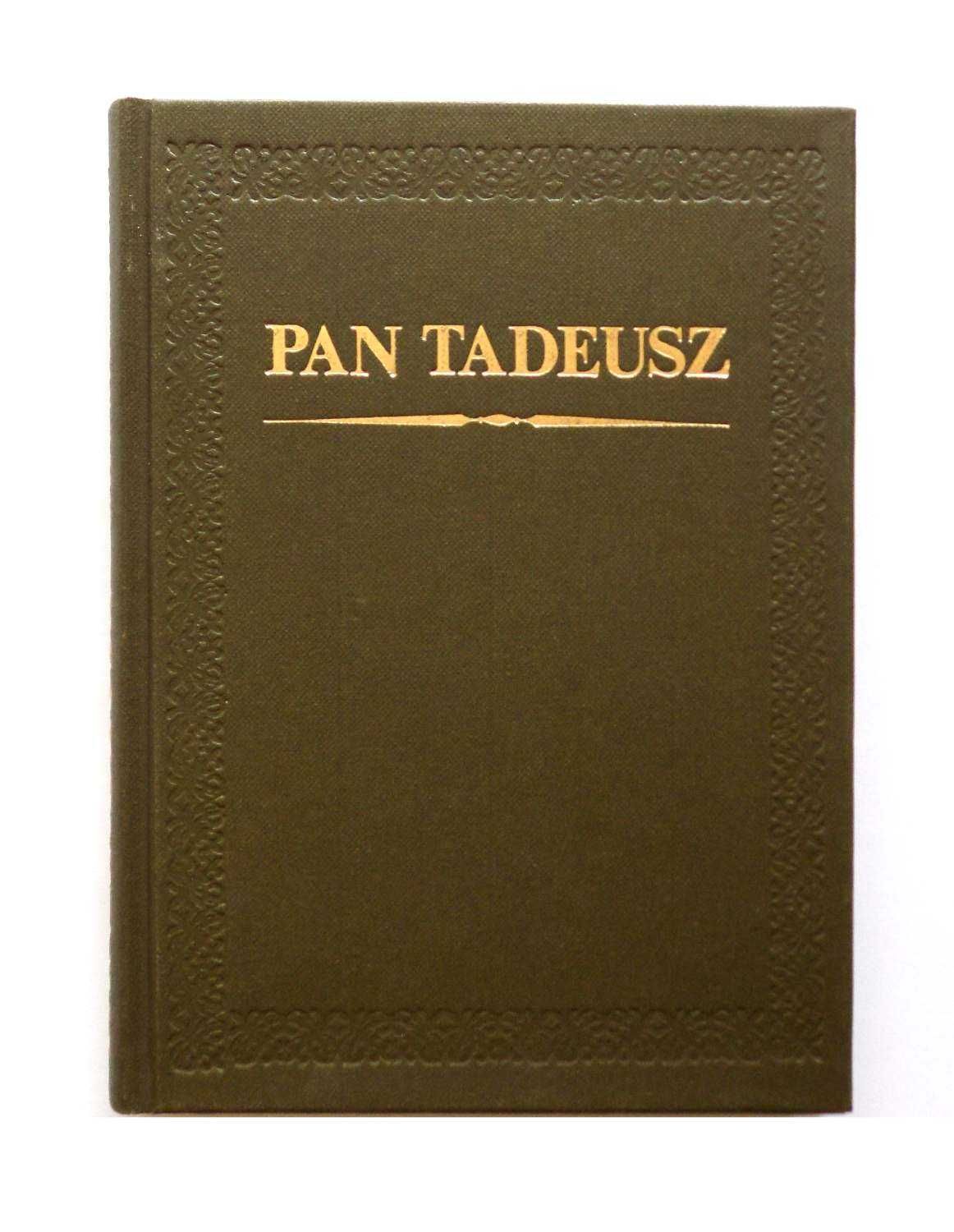 Pan Tadeusz Adam Mickiewicz Ilustracje Andriolli 1984