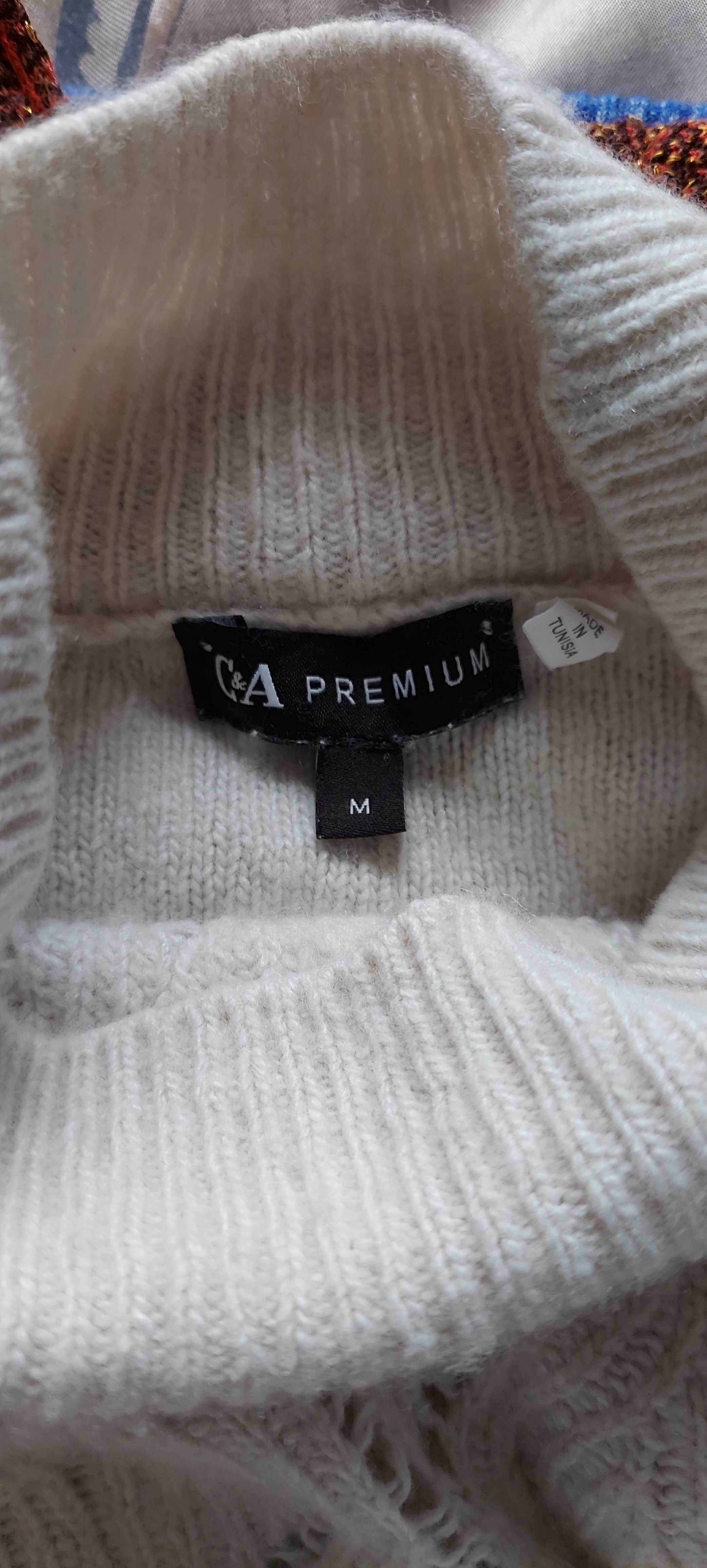 Sweter z C&A wersja premium z kaszmirem S/M