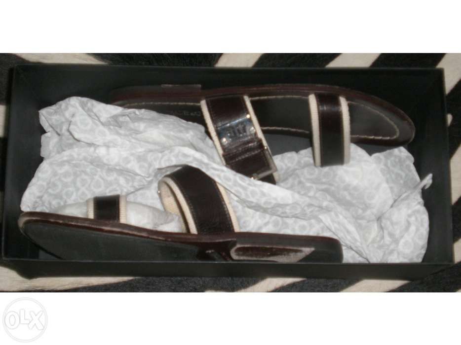 Sandalias pele dolce & gabbana original edicao limitada