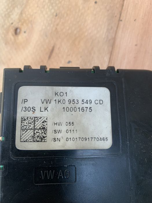 Czujnik kąta skrętu Skoda SuperB Audi VW Seat