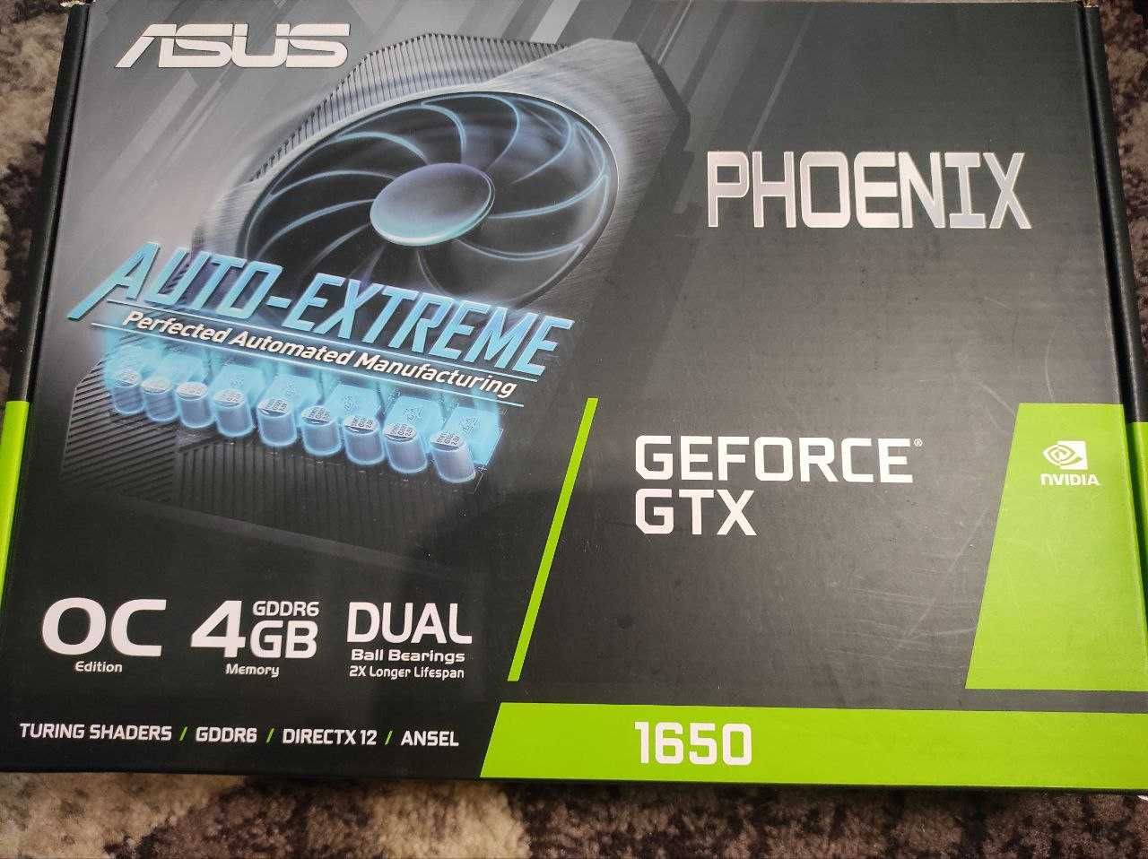 Asus GTX 1650 Phoenix 4gb