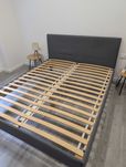 Cama continental SÄBÖVIK IKEA 160x200cm S/ COLCHÃO