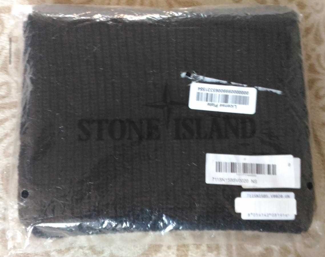 Шарф Stone Island. 7115N15B5-V0020. Оригінал, Новий, темно-синій