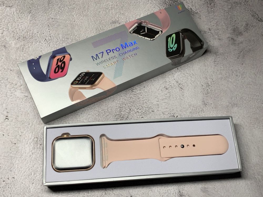 Смарт годинник M7 Pro Max як Apple Watch 7 1:1 Епл Вотч ТОП годинник