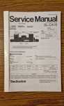 Instrukcja Serwisowa, Service Manual Technics SL-CA10 CD, Wieża