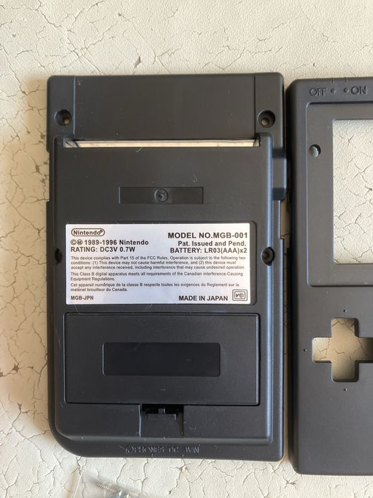 Conjunto Gameboy Pocket