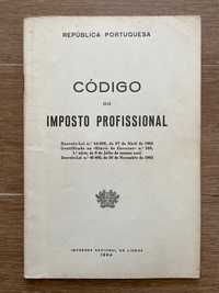 Código do Imposto Profissional - 1964 (portes grátis)
