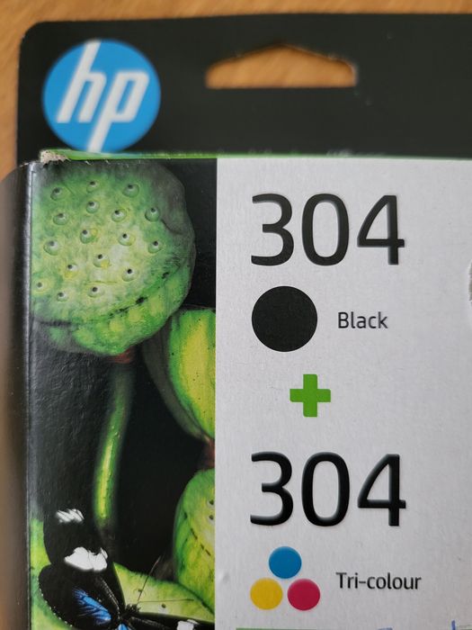 Komplet tuszy HP 304 Czarny + Kolor (przeczytaj opis)