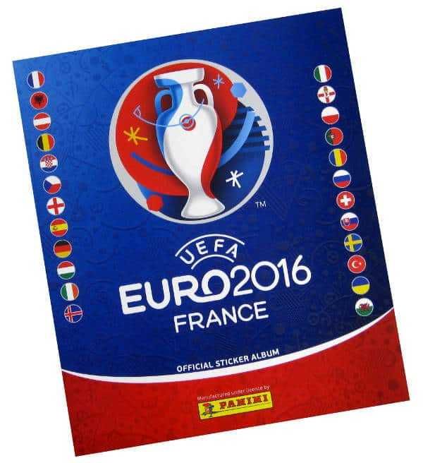 Caderneta Euro 2016 Nova