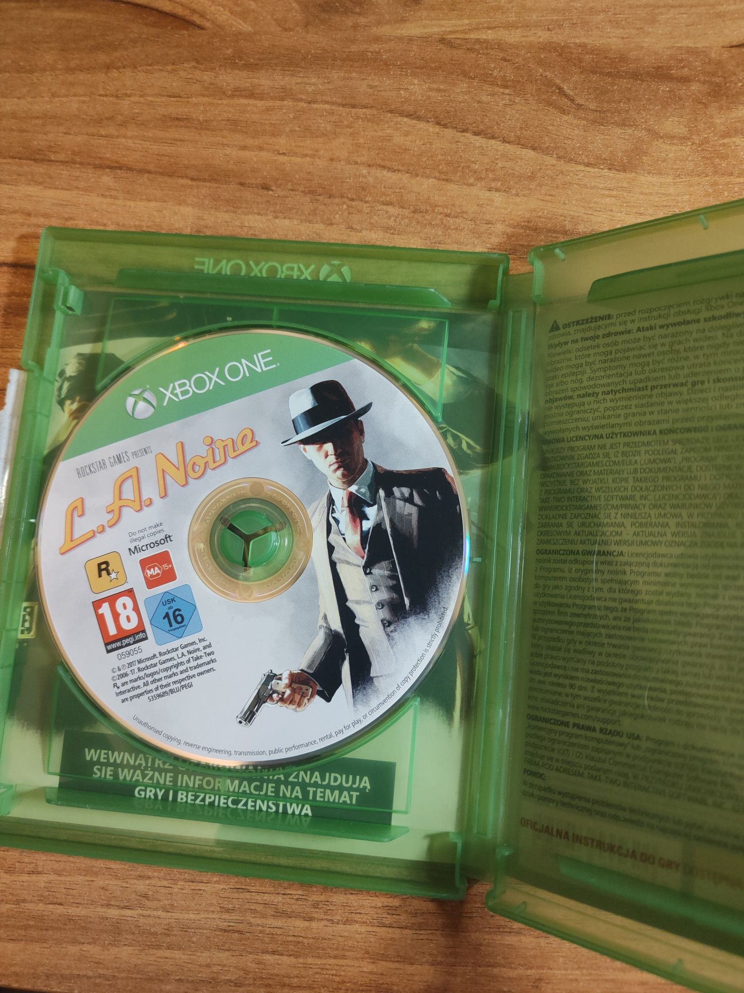 Gra L.A. Noire na Xboxa one