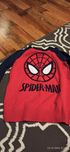 Sweter 140 chłopięcy spider man