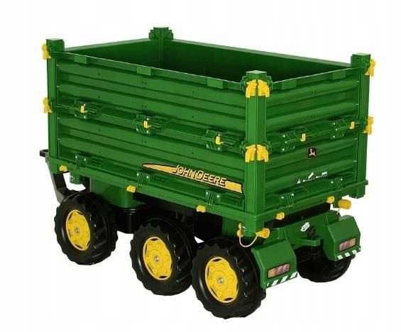 ROLLY TOYS Ogromna Przyczepa JOHN DEERE 3-osie