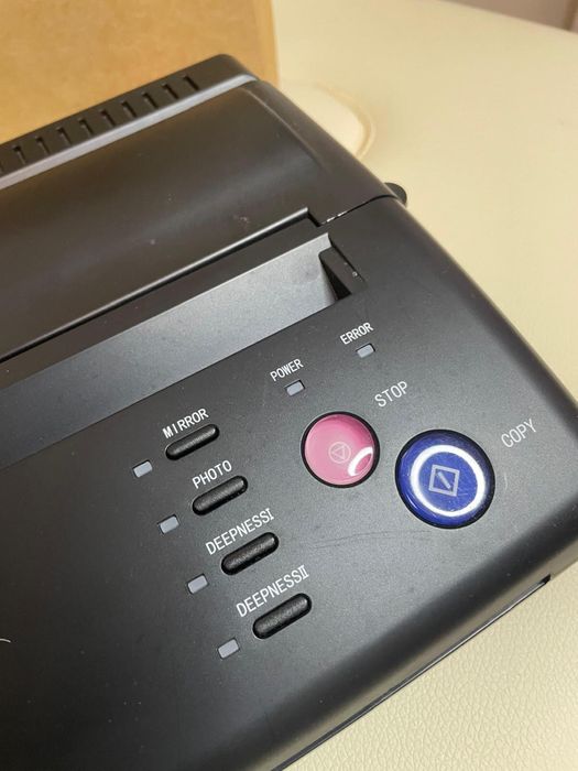 Impressora termica stencil tatuagens